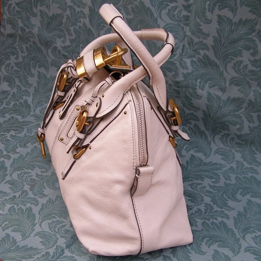 Off-White CHLOE Paddington in Excellent Condition, LIKE NEW w/Dust Bag